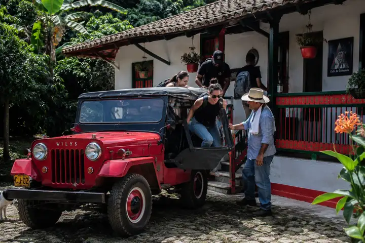 Don Édgar's Willys jeep