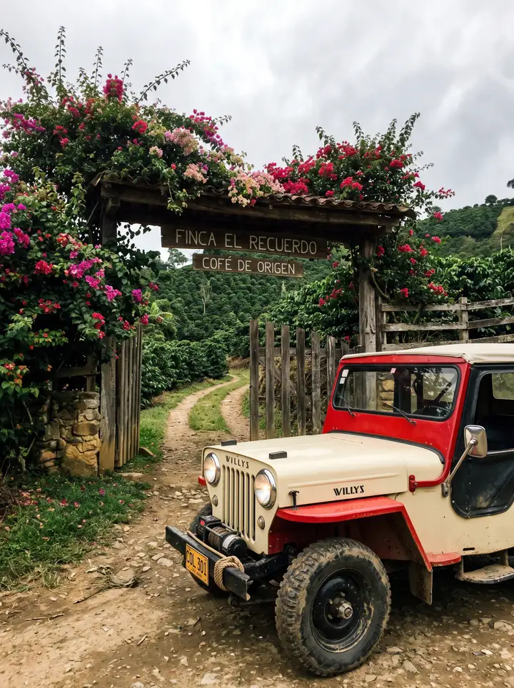 Doña Nubia's Willys jeep